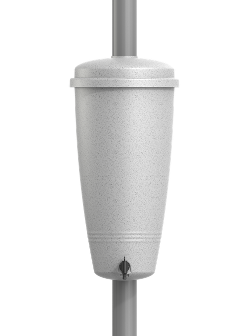 green basics rain catcher 35ltr living concrete